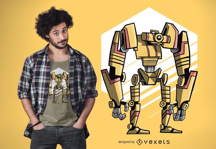 Robo One T-shirt Design Robo One T-shirt Design