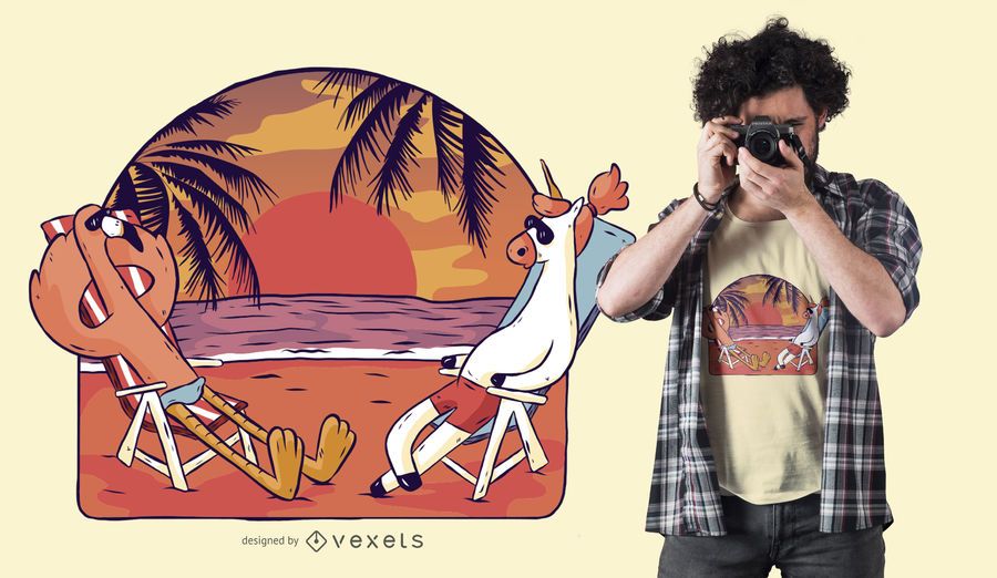 diseño de playeras de unicornio