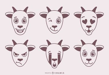 Cabra Emojis Design Cabra Emojis Design