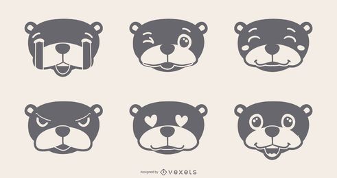 Groundhog Emojis Set Groundhog Emojis Set