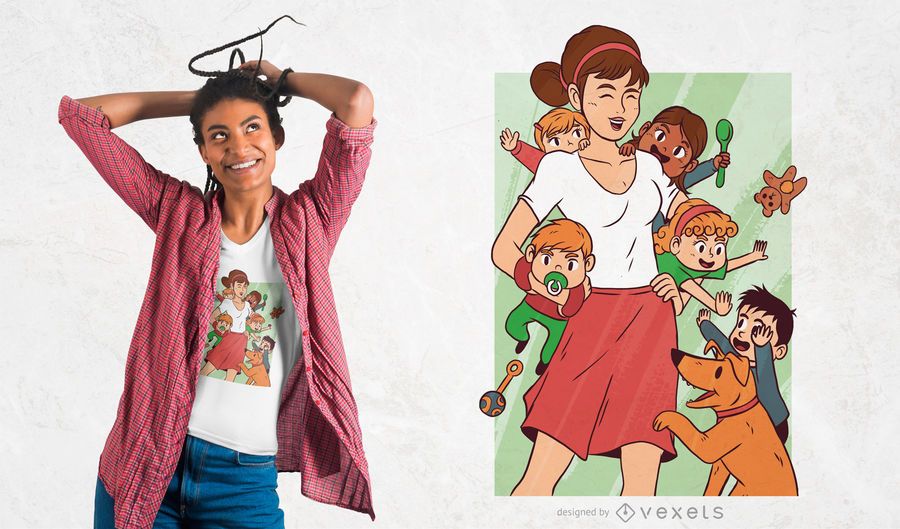Nanny Chaos T-shirt Design Nanny Chaos T-shirt Design