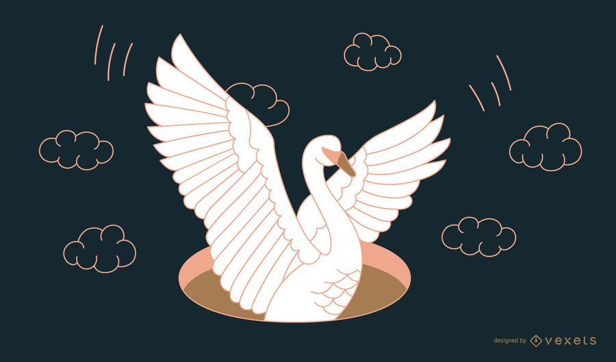 Swan Tattoo Line Design Swan Tattoo Line Design