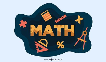Projeto de vetor de elementos matemáticos Projeto de vetor de elementos matemáticos