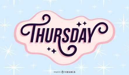 Thursday Vector Graphics to download