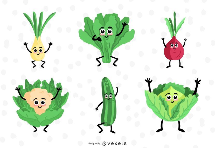 Conjunto de colección de diseño vegetal Conjunto de colección de diseño vegetal