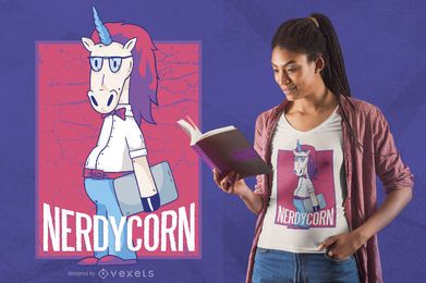 Nerd Unicorn T-shirt Design Nerd Unicorn T-shirt Design