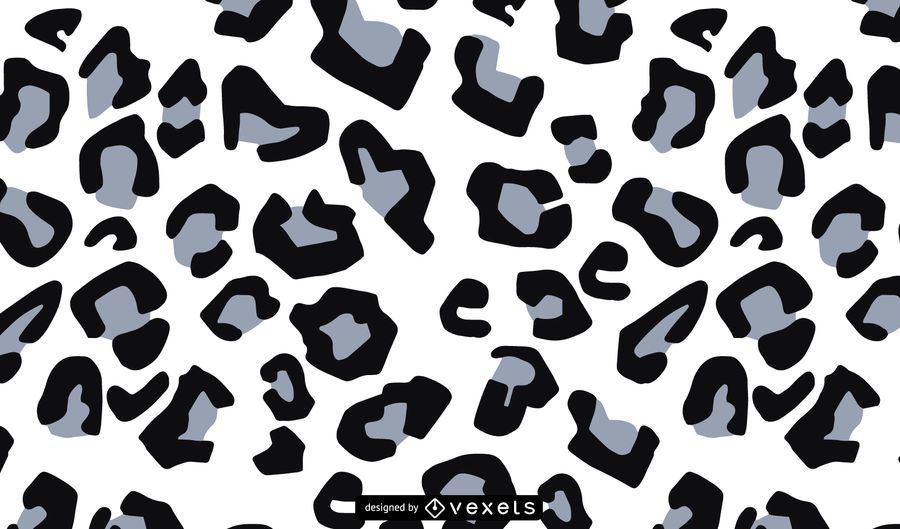 Diseño del patrón de leopardo inconsútil Diseño del patrón de leopardo inconsútil