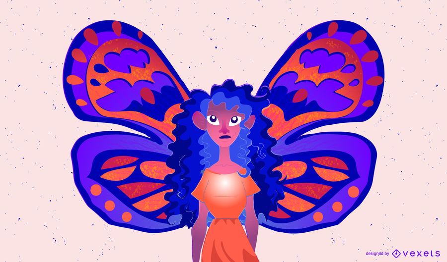 ILUSTRAÇÃO COLORIDA DA MOSCA FEERICAMENTE ILUSTRAÇÃO COLORIDA DA MOSCA FEERICAMENTE