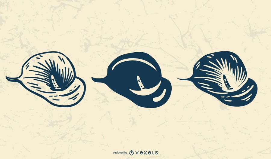 Delicate Flower Vector Art Delicate Flower Vector Art