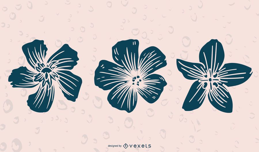 BlumenSilhouetten BlumenSilhouetten