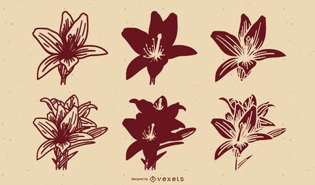 Arte de vetor de flor Design Arte de vetor de flor Design