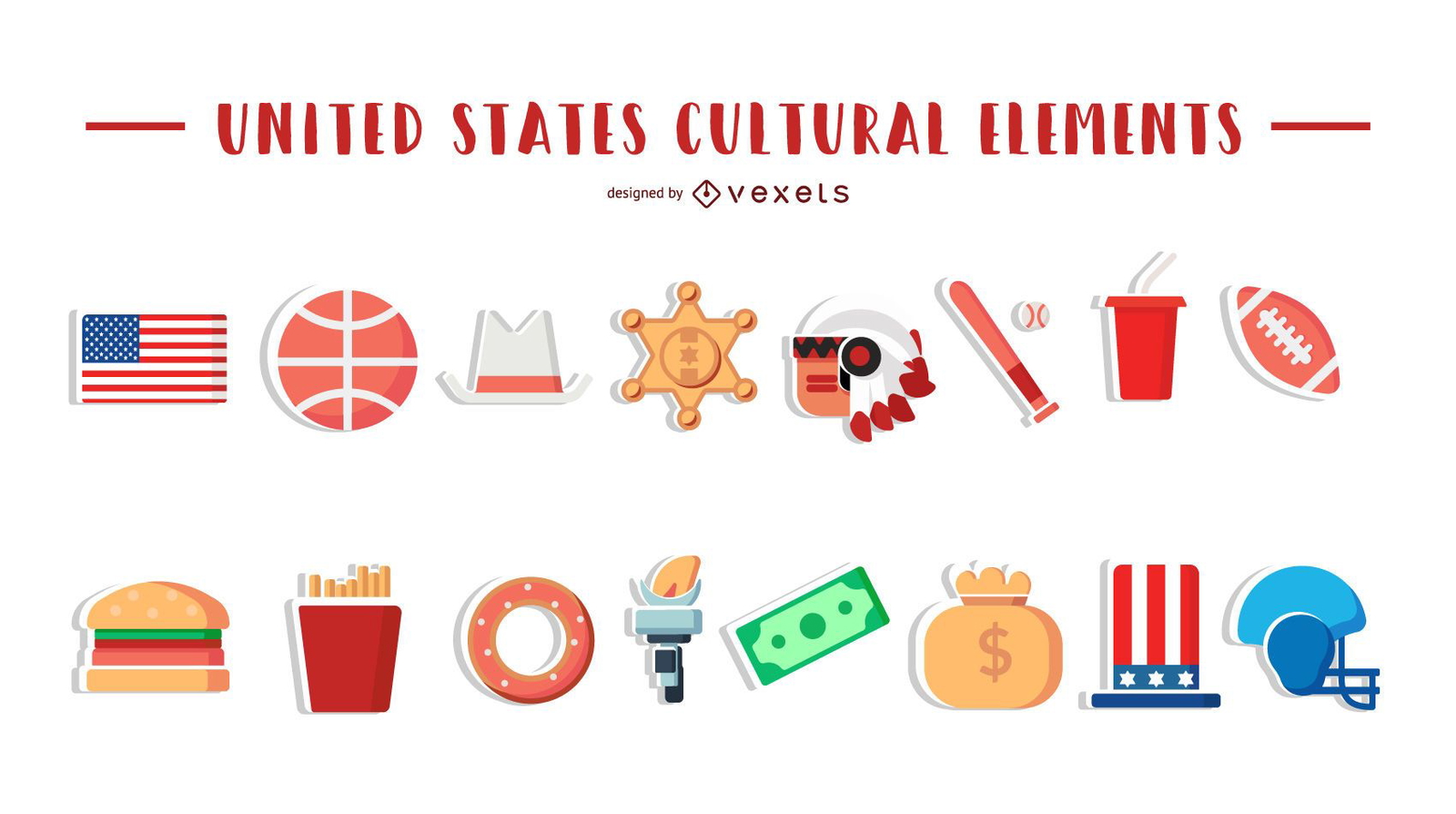 Cultural element. United States Culture. Юнайтед Элементс.