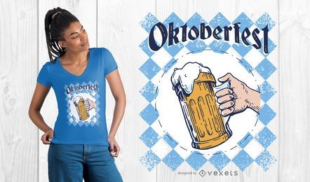 Design gráfico de camisetas da Oktoberfest