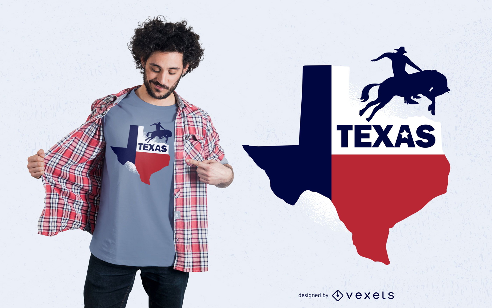 Texas State T-shirt Design