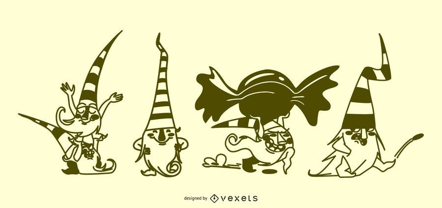 Silly Gnome illustration Silly Gnome illustration