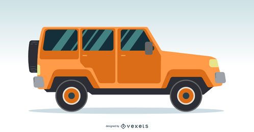 Car Side View Design