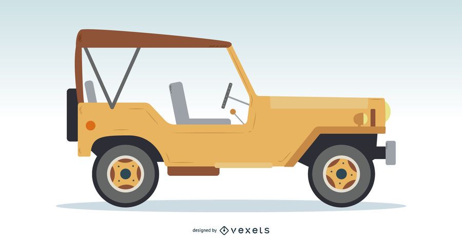 Classic car illustration Classic car illustration