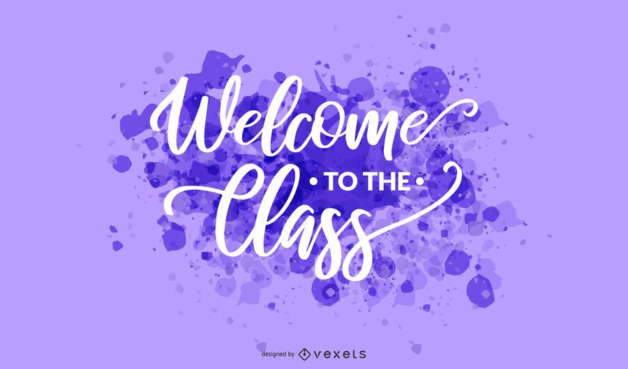 Letras de bienvenida de bienvenida de clase Letras de bienvenida de bienvenida de clase