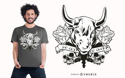 Diseño de la camiseta toro gloria Diseño de la camiseta toro gloria