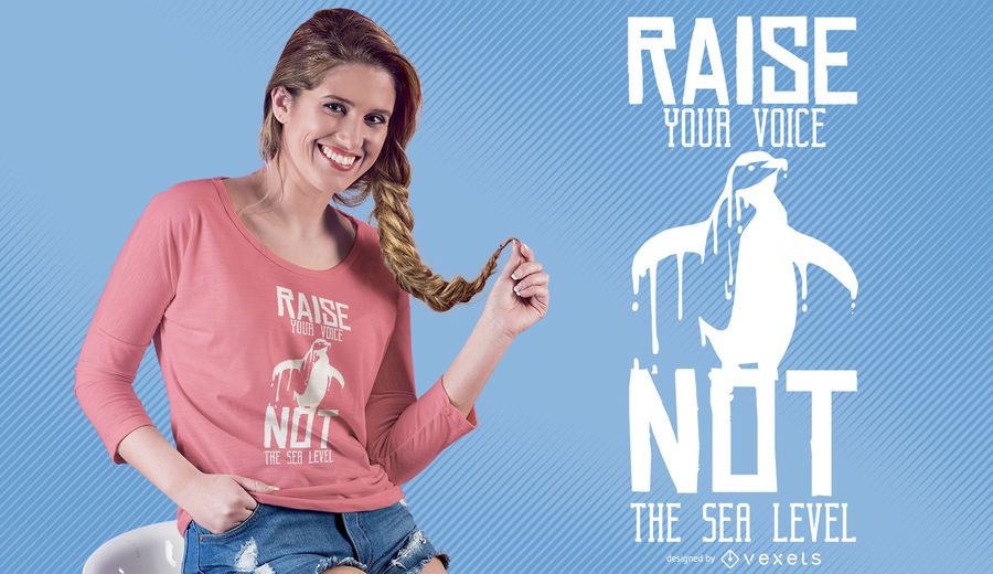 Eleva tu diseño de camiseta de voz Eleva tu diseño de camiseta de voz