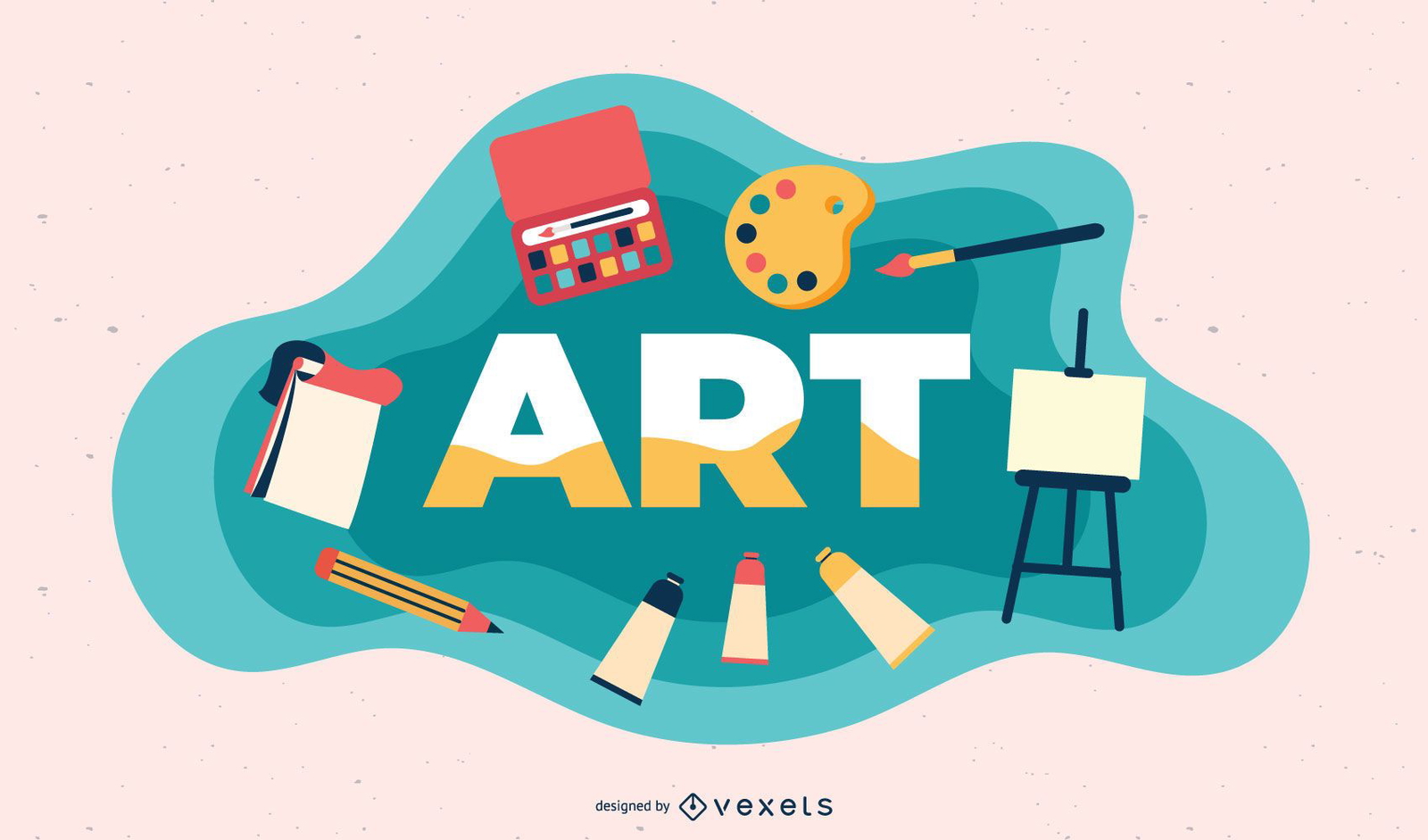 Art Supplies, Vectors