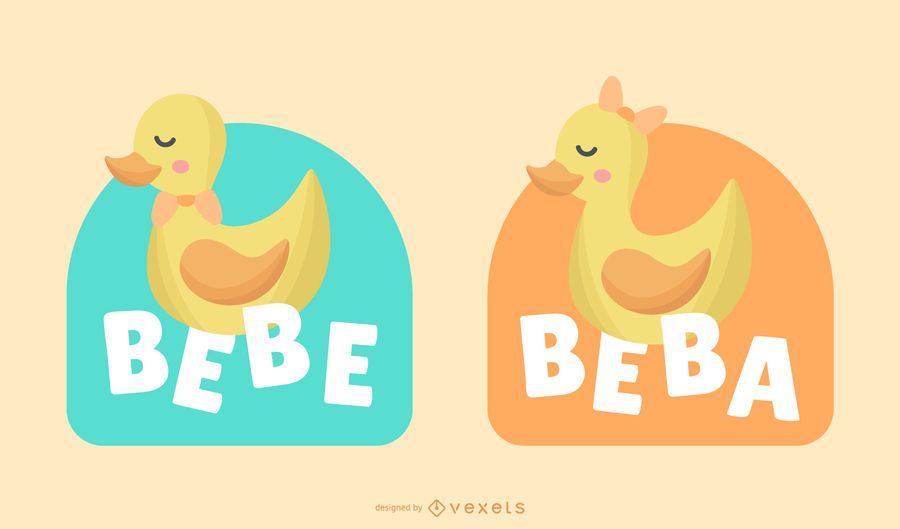 Nuevo conjunto de banner español para bebés Nuevo conjunto de banner español para bebés