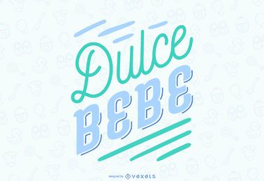 Novo banner com letras espanholas para bebês