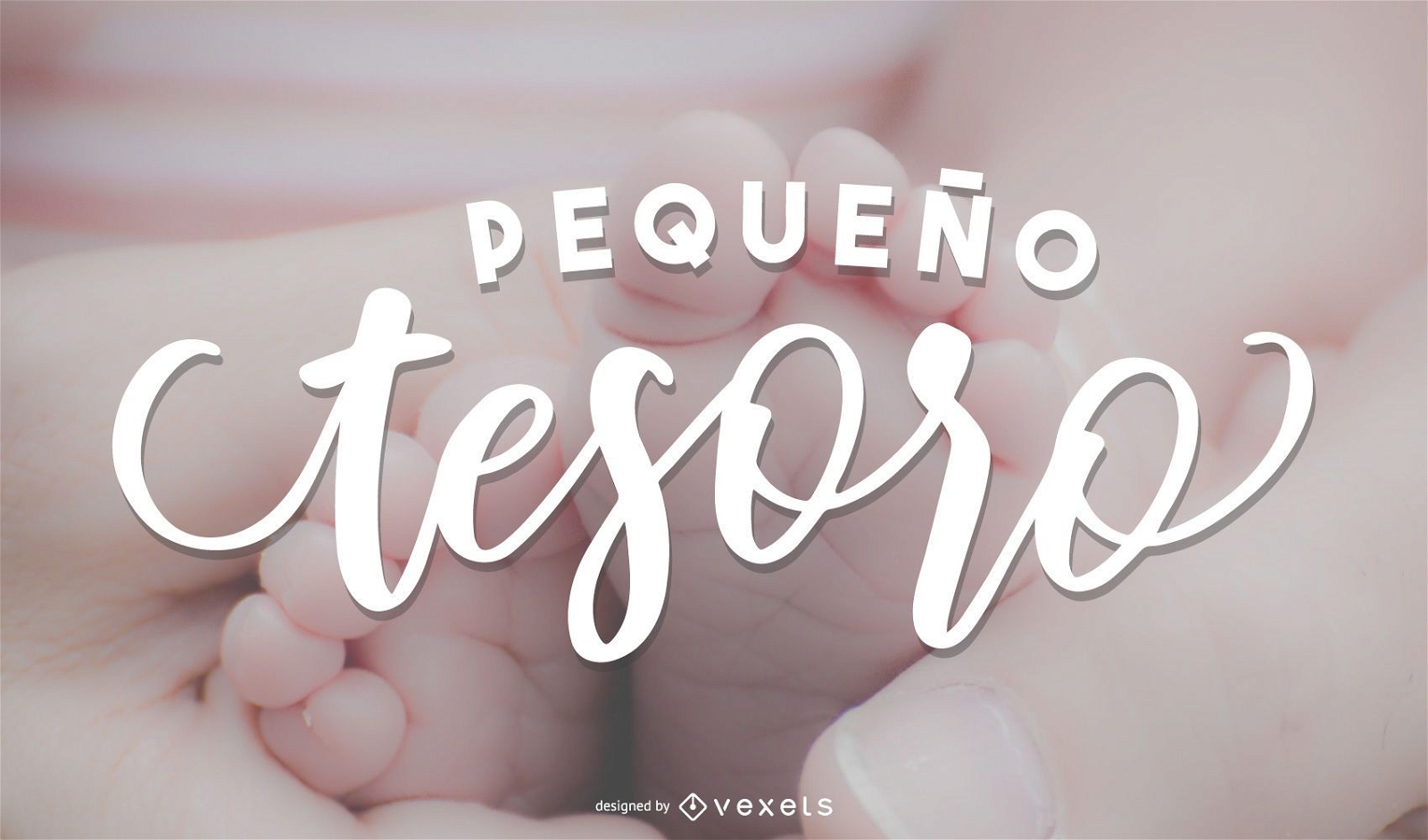 Neugeborene Baby Spanisch Schriftzug Wallpaper