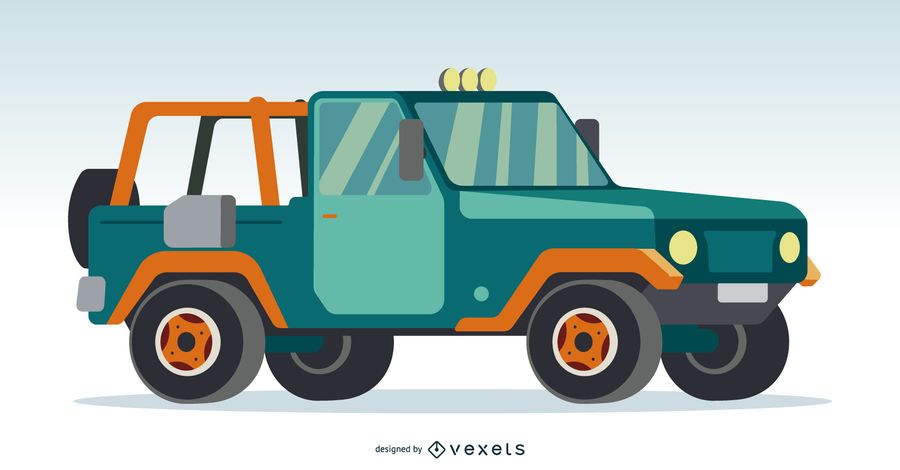 Green and Orange Pickup Tuck Green and Orange Pickup Tuck
