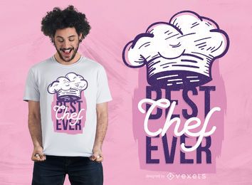 Melhor design de camisetas do chef