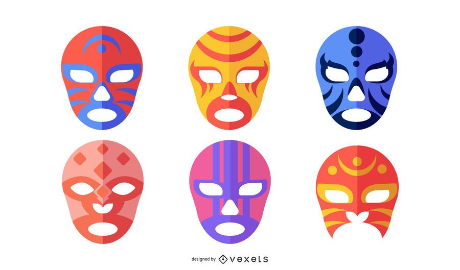 ABSTRACT MASK ILLUSTRATION ABSTRACT MASK ILLUSTRATION