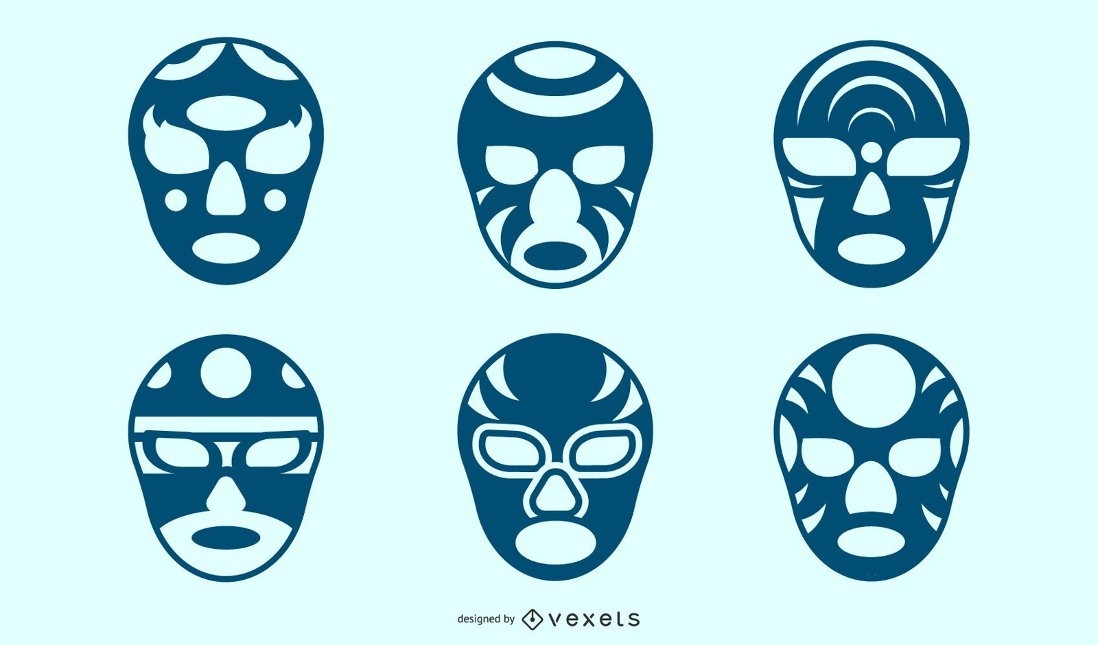 Máscaras de silhueta criativa