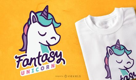 FANTASY UNICORN T-SHIRT DESIGN FANTASY UNICORN T-SHIRT DESIGN