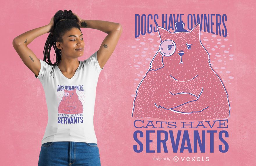 Design engraçado do t-shirt das citações do gato Design engraçado do t-shirt das citações do gato