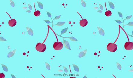 Design de plano de fundo padrão cereja Design de plano de fundo padrão cereja
