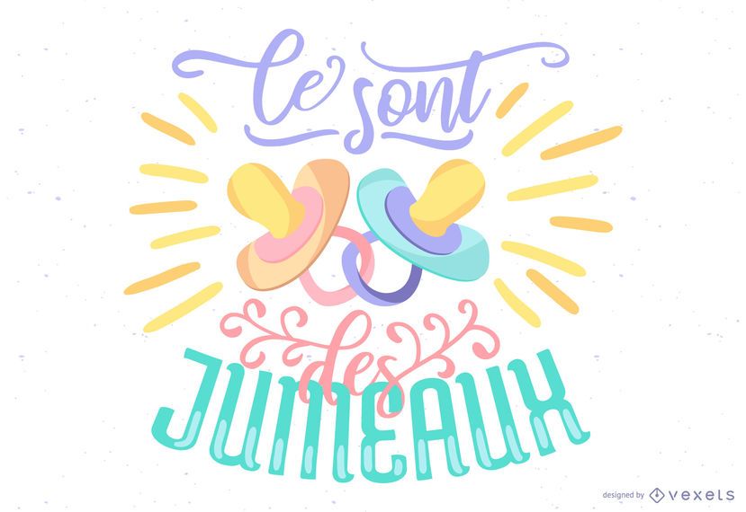 Diseño de vectores de letras francesas para bebés Diseño de vectores de letras francesas para bebés