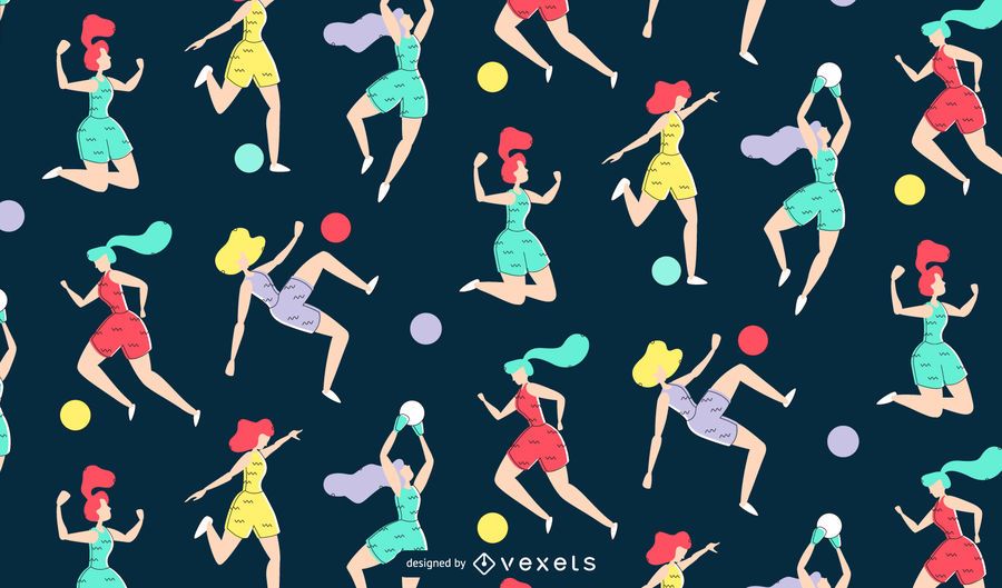 Patrón de fútbol femenino Patrón de fútbol femenino