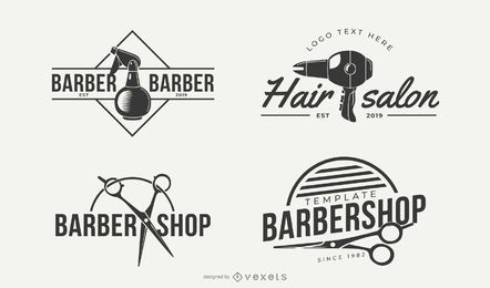Hair Style Business Logo Designs 