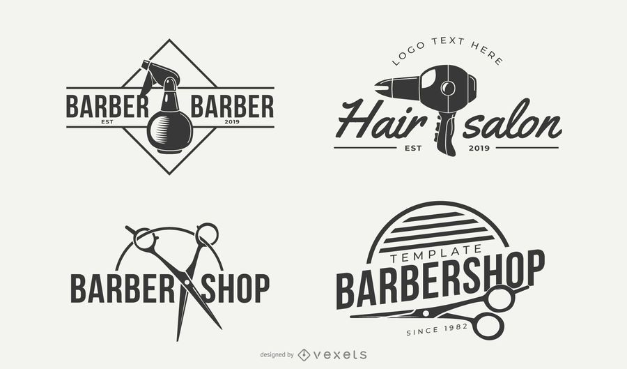 Hair Style Business Logo Designs Hair Style Business Logo Designs
