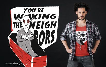 Vampire Lettering T-shirt Design Vampire Lettering T-shirt Design