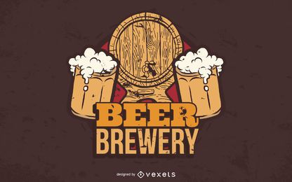 Beer Brewery Vector Graphic Beer Brewery Vector Graphic