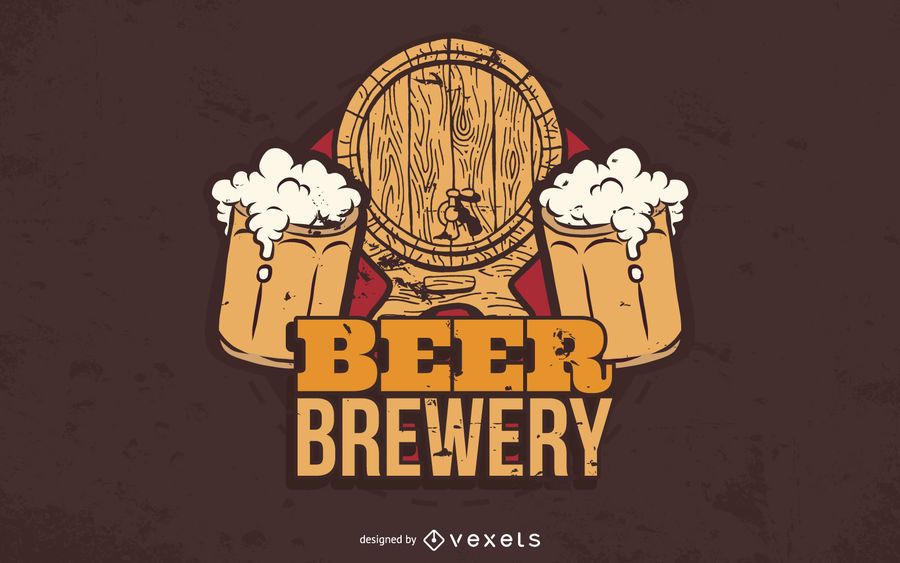 Beer Brewery Vector Graphic Beer Brewery Vector Graphic