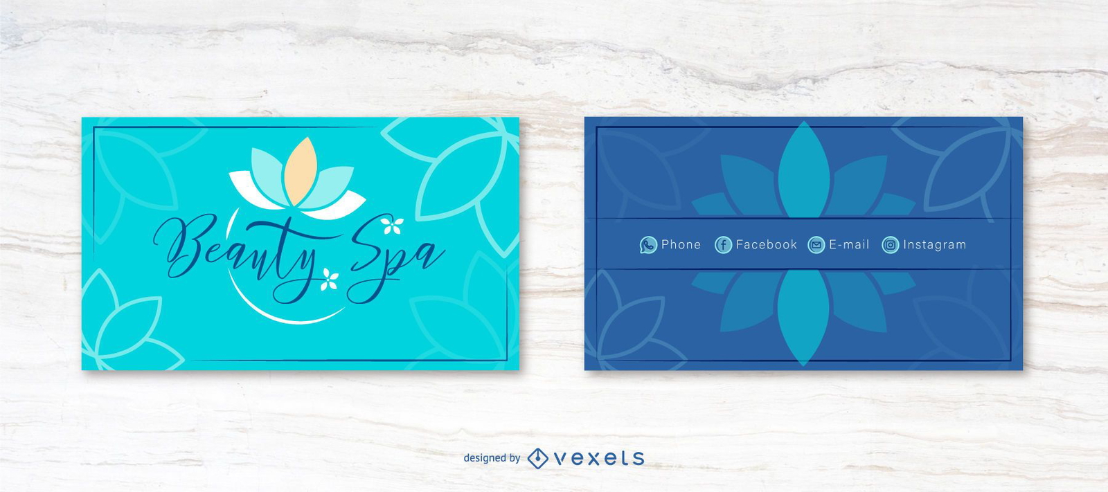 Beauty Spa Business Card Design