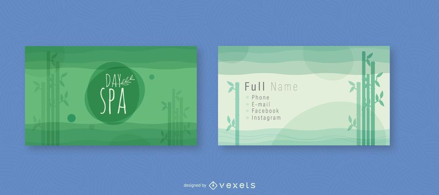 Bamboo Business Card Design Bamboo Business Card Design