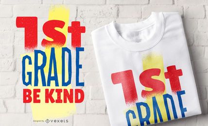 First Grade T-shirt Design First Grade T-shirt Design