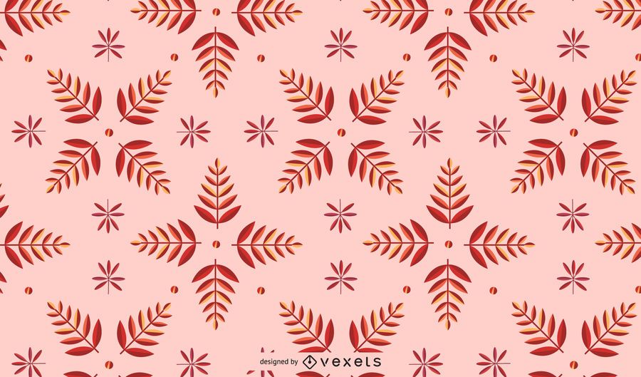 Autumn kaleidoscope leaves pattern Autumn kaleidoscope leaves pattern