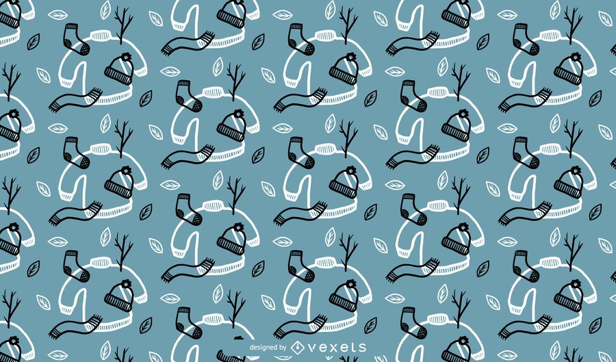 Autumn clothes pattern design Autumn clothes pattern design