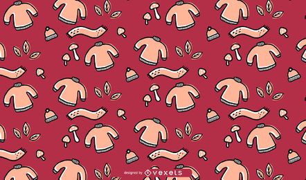 Autumn Outfit Pattern Design Autumn Outfit Pattern Design