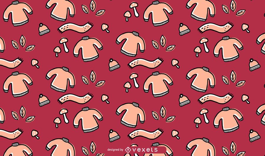 Autumn Outfit Pattern Design Autumn Outfit Pattern Design