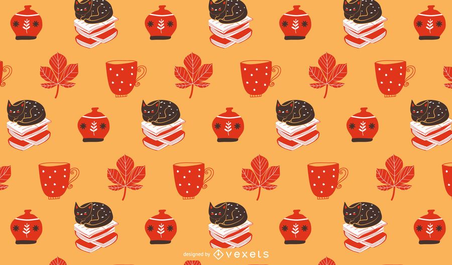 Cozy Fall Tileable Pattern Cozy Fall Tileable Pattern